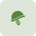 Green helmet icon